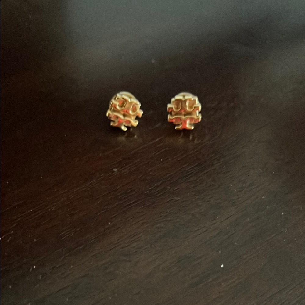 Tory Burch Gold Stud Earrings